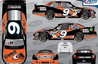 thumb Ambrose's new paint scheme will be used at four of the last five races