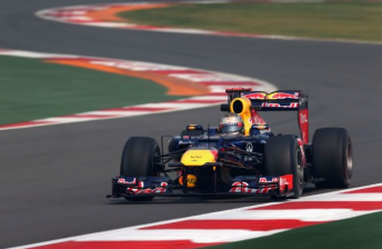 thumb Sebastian Vettel at the Buddah International Circuit