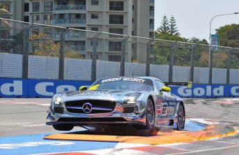 thumb Jaeger bombs it over the raised kerbing