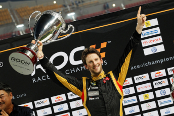 thumb Romain Grosjean won the 2012 Race of Champions in Thailand