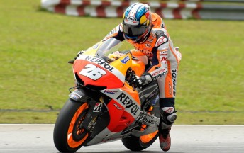 Dani Pedrosa quickest on all three days in Sepang