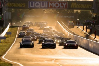 Slade, Salo and Baird all led the race during the opening hour