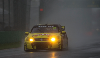 Van Gisbergen cuts through the gloom on the way to victory