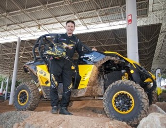 Guest and the all new Maverick at this year's QUIT Forest Rally