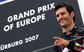 A podium in Germany...at a place that would be pivotal a little later in Webber's career