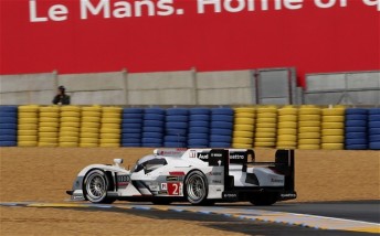 Audi #2 won continuing the German manufacturer's domination of Le Mans since 2000