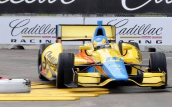 Davison will test the car that Conway drove to victory at Detroit