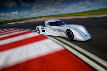 How the Nissan ZEOD RC will look on-track