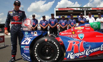 Marco Andretti led the way at Pocono