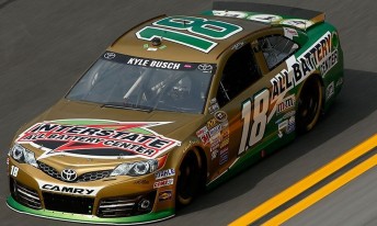 Kyle Busch will start from pole at Coke Zero 400