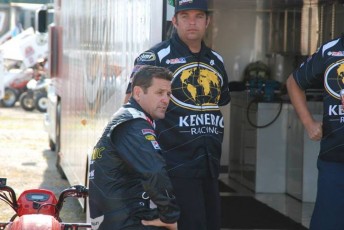 Kerry Madsen (foreground) won the King's Royal preliminary