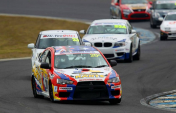 The Holt/McLeod Lancer at Sydney Motorsport Park