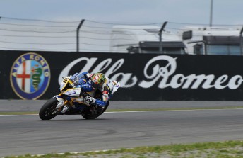 Chaz Davies took victory in the second race