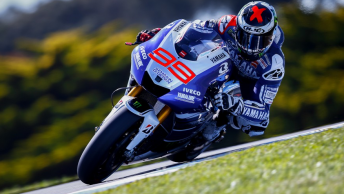 Jorge Lorenzo sets the benchmark at Phillip Island