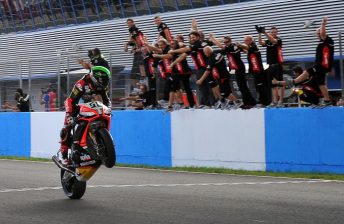 Aprilia has enjoyed recent success in the WSBK