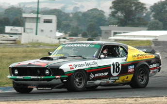 John Bowe testing at Winton ahead of the new season