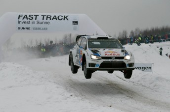Sebastien Ogier jumped to the lead in Sweden