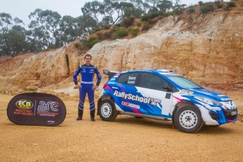 Brendan Reeves is back in the Mazda2