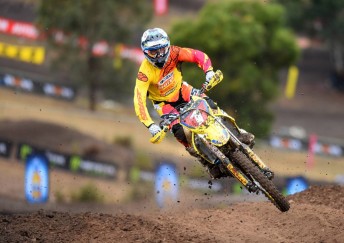 Suzuki rider Matt Moss won the MX Nationals opening round