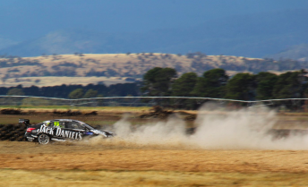 Rick Kelly endured a wild off after a brake failure