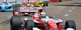 Zach Veach takes victory as team-mate Matthew Brabham experiences tough debut in Indy Lights