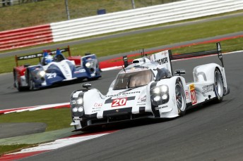 Mark Webber guided the Porsche 919 Hybrid to fourth best in FP2