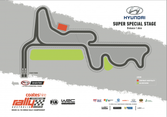 Brand new Coffs Harbour Super Special Stage layout