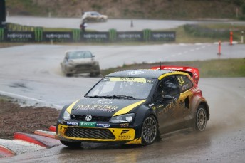 Tanner Foust stars in Finland