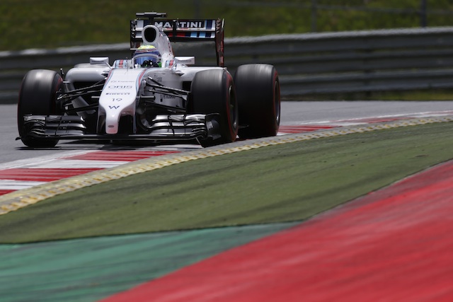 Felipe Massa will start from pole position for the first time since 2008