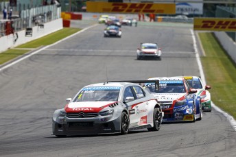 Muller on his way to victory at Spa