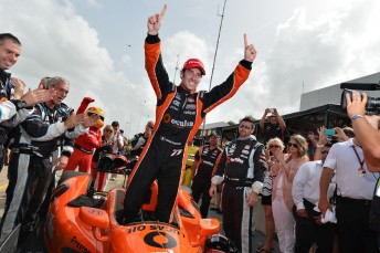 Simon Pagenaud wins second leg of the Houston double-header