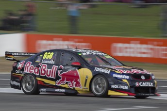 Lowndes has an impressive 11 race victories to his name at Queensland Raceway