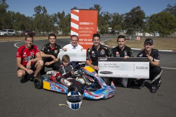 V8 Supercars drivers back Ipswich mayor Paul Pisasale and Ipswich Kart Club's joint initiative