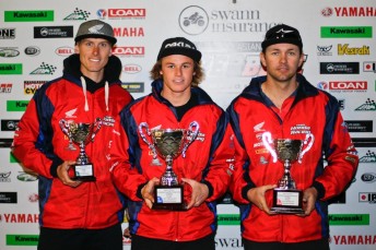 Troy Herfoss, Josh Hook and Jamie Stauffer will race at the Suzuka 8 Hour