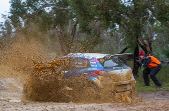 The wet conditions are sure to test everyone at Rally SA