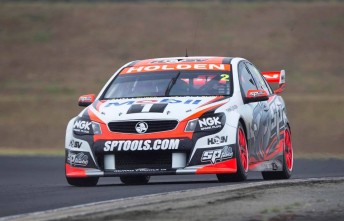 Garth Tander at Sydney Motorsport Park's pre-season test