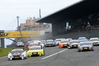 Marco Wittmann leads the way at the Nurburgring