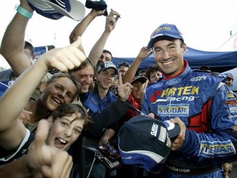 Marcos Ambrose during his 2004 title winning season