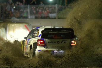 Sebastien Ogier squeezes out an 11.8s lead following the super special runs