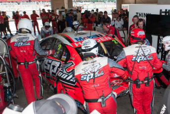 Debuted less than two months ago in Sydney, Tander's chassis took two big hits at Bathurst