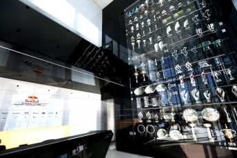 Up to 20 of the 60 plus trophies stolen from Red Bull's F1 headquarters have been recovered