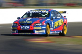 Ambrose drove just two chassis, one AU and one BA, during his five years at SBR