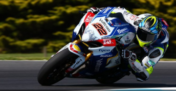 Alex Lowes holds the advantage following the opening two practice runs for Round 1 of the World Superbike Championship at Phillip Island