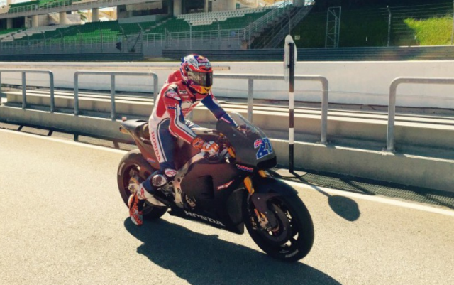 Casey Stoner at Sepang
