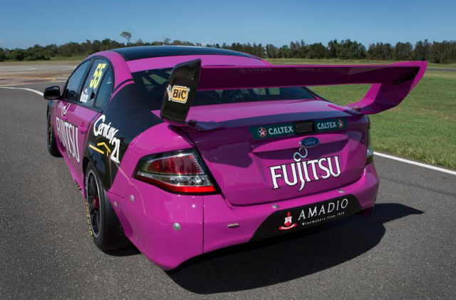 Gracie's Falcon will be run out of Paul Morris Motorsport's Norwell workshop