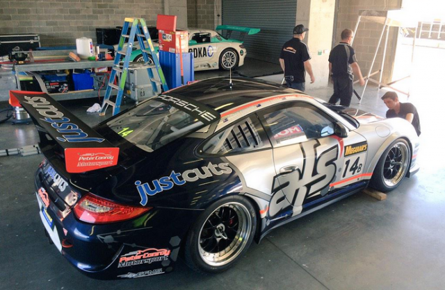 The Porsche that Denyer will race at Bathurst