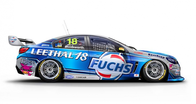 Lee Holdsworth's 'Leethal' nickname has been placed on the rear doors and guards