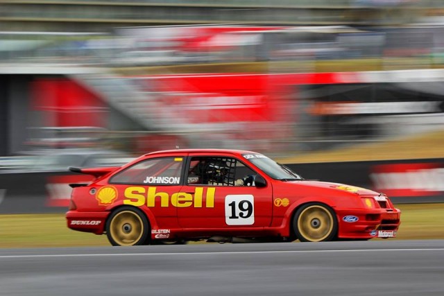 Stillwell aboard the RS500 during qualifying