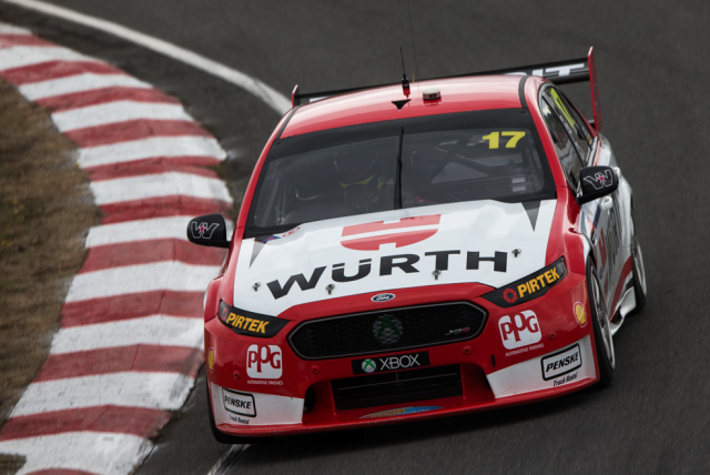 Scott Pye's time behind the wheel at Symmons Plains saw the team hone in on its issues