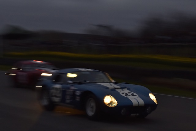 Bernard Thuner races a Shelby Daytona Coupe at 73rd Members' Meeting